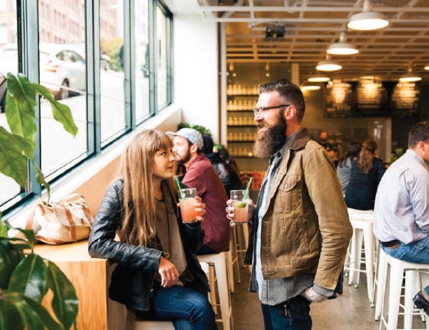 TwoPine retail coffee shop