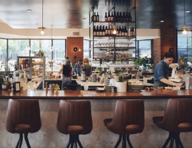 Two Pine retail bar
